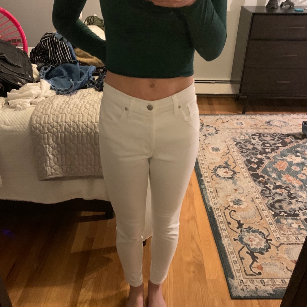High rise skinny madewell jeans